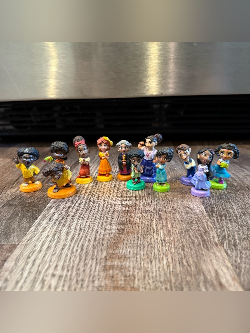 Disney Encanto Madrigal Family Mini Figurines Set - 12 Pieces Cake Toppers